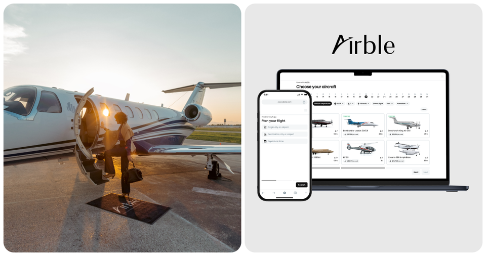 Airble Launches New Booking Widget